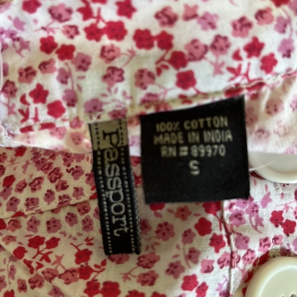 Passport NWT Pink/ Red Floral Print Sun Dress Size S - Picture 12 of 13